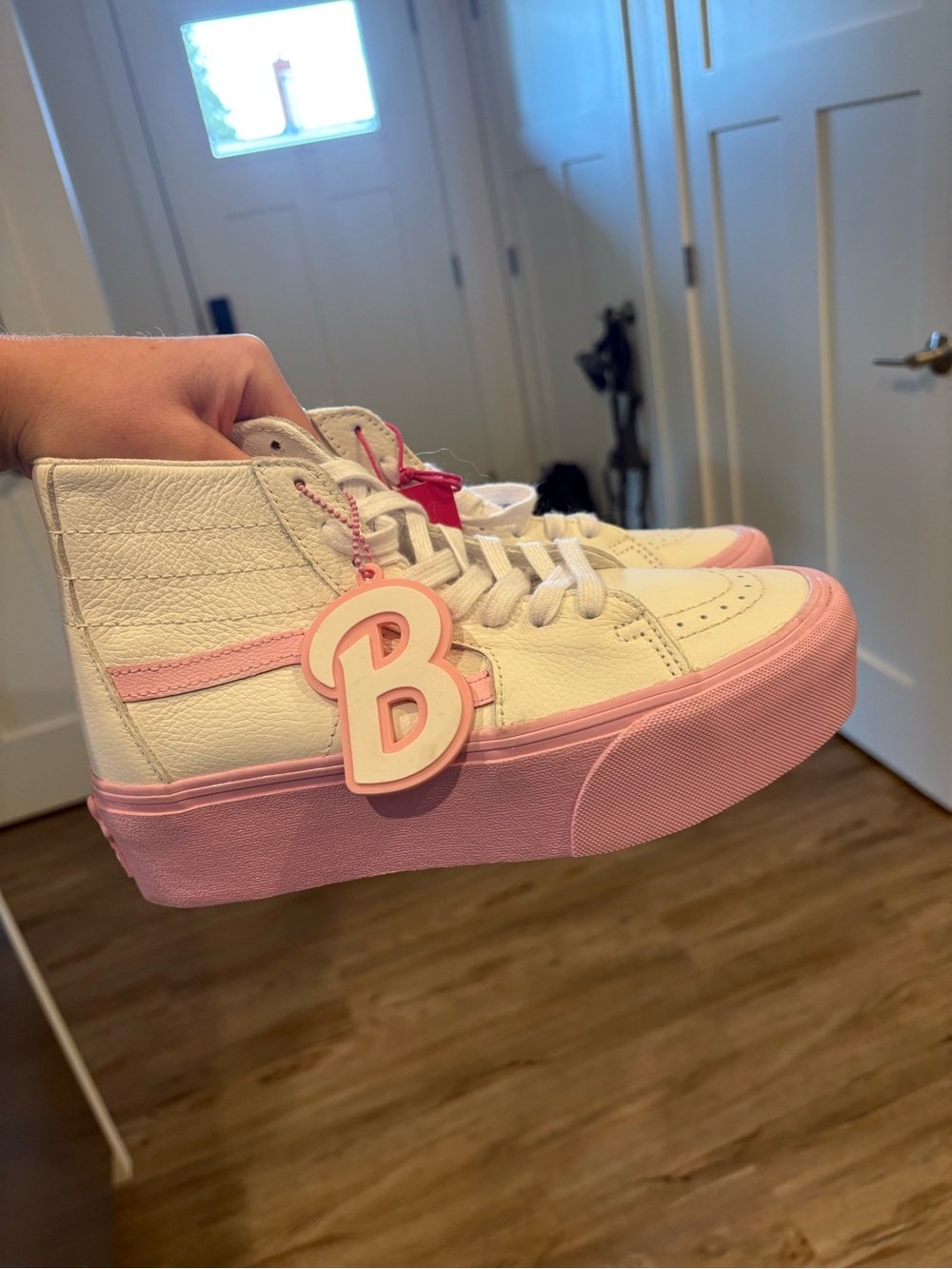 Vans x Barbie sk-8 Hi tapered stackform skate shoe